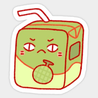 Milk Melon Sticker